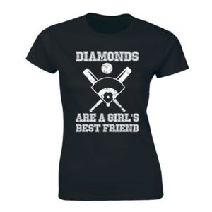 Diamonds Are A Girl's Best Friend Oakland T-shirt